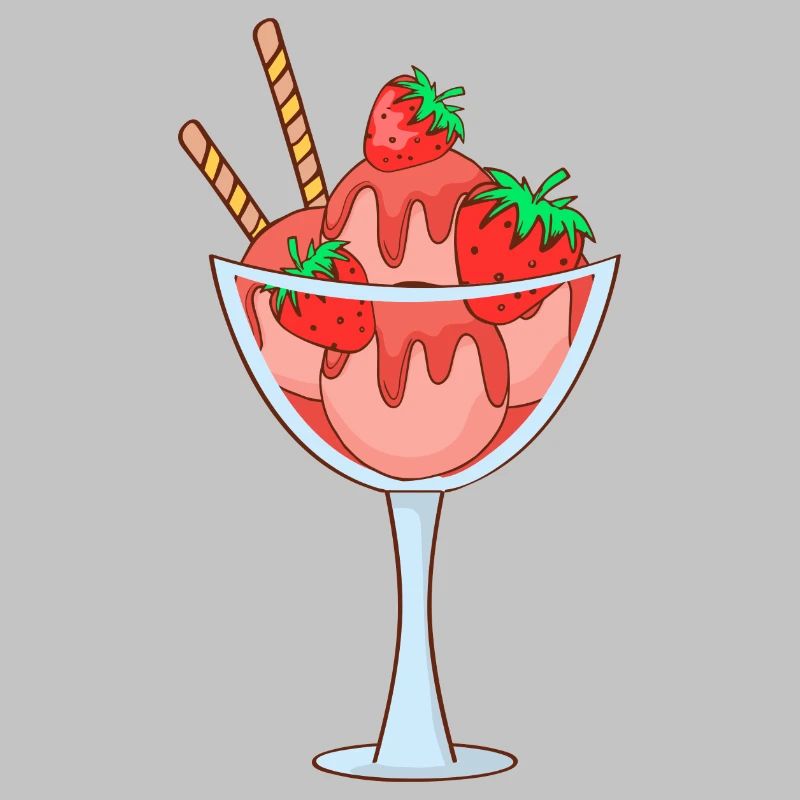 Eis Speiseeis Eiskrem Eiscreme Kugeleis Eisbecher