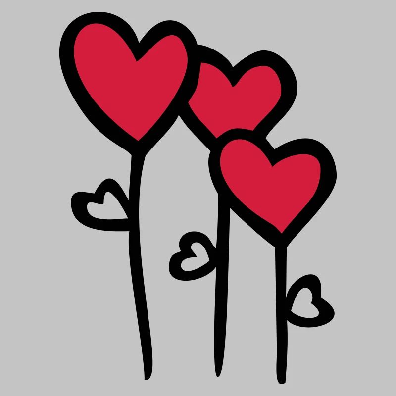 fleurs de coeur