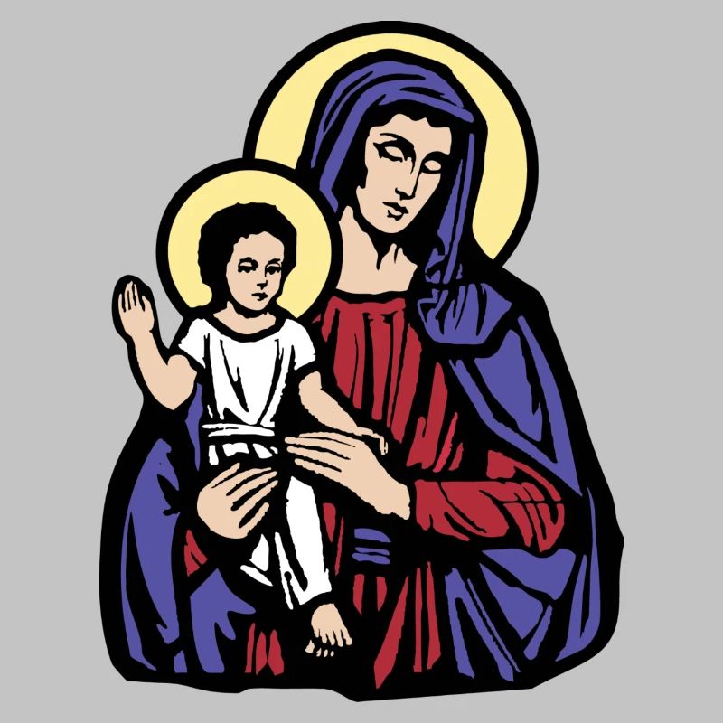 Maria und Jesus de