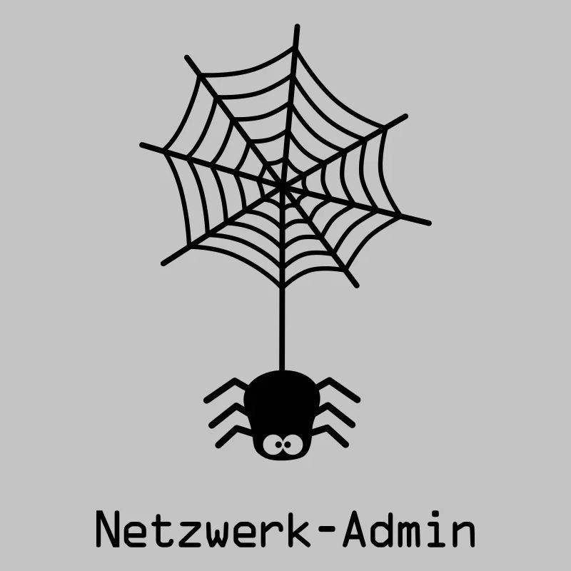 Administrateur Réseau Spider Web Nerd