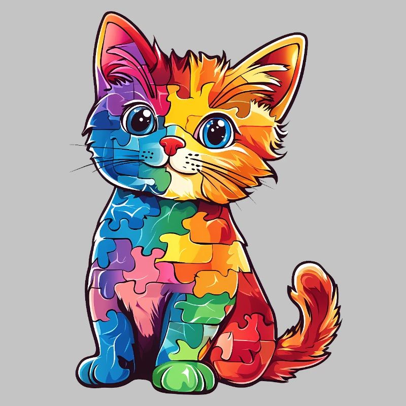Autismus Katze Autist