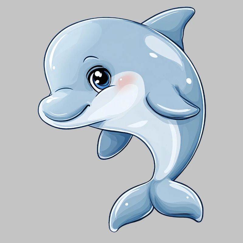 Cute Baby Dolphin