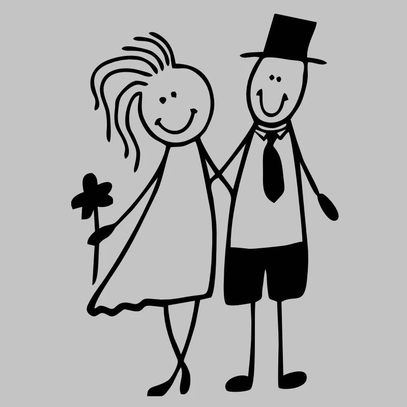 mariée et le marié