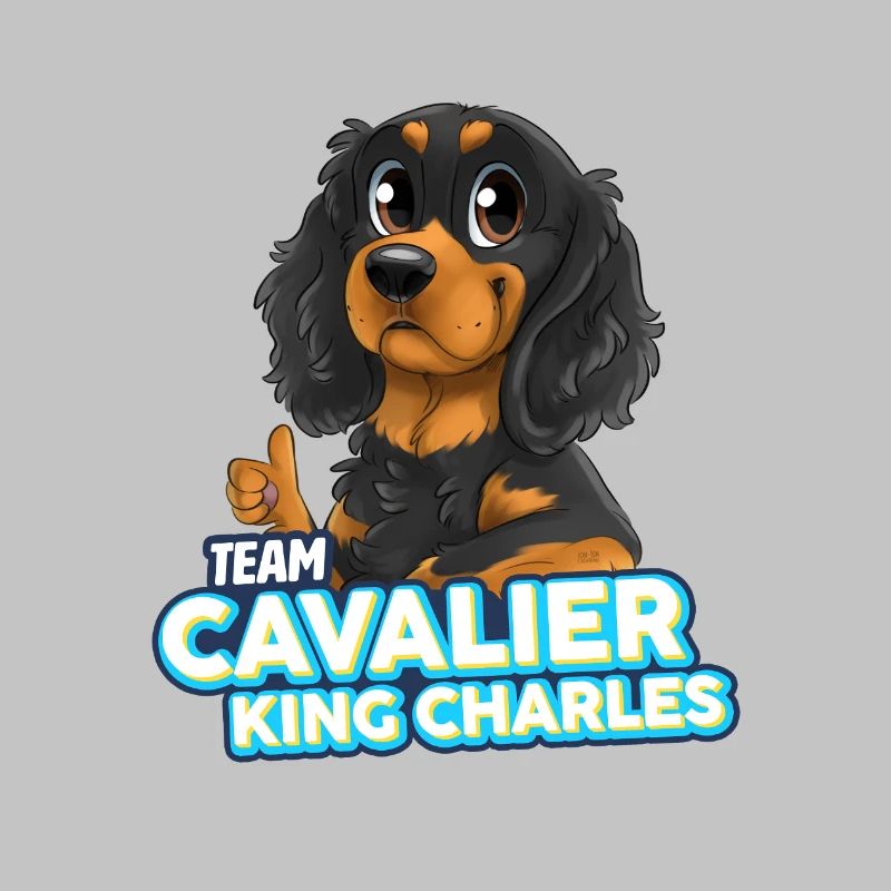 TEAM Cavalier King Charles - Noir et Feu