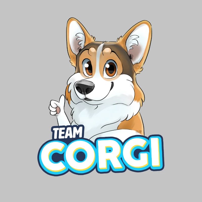 TEAM Corgi - dreifarbig