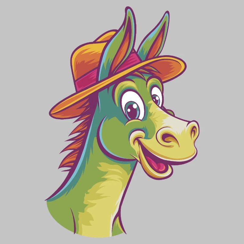 Cheerful Donkey