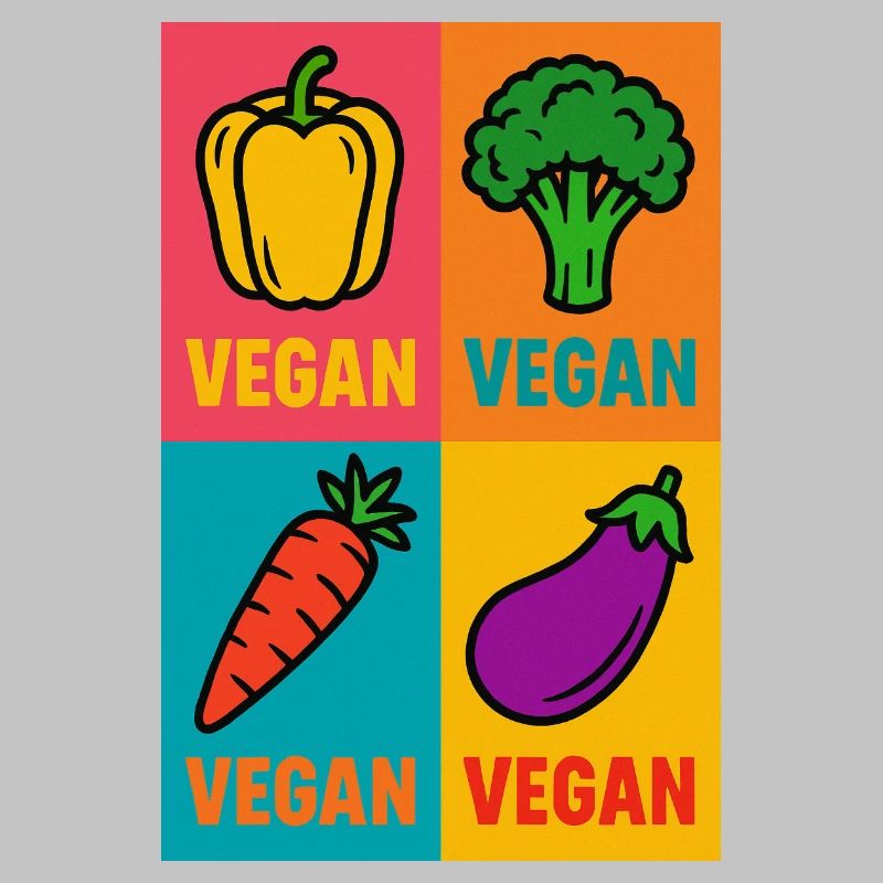 Vegan Popart