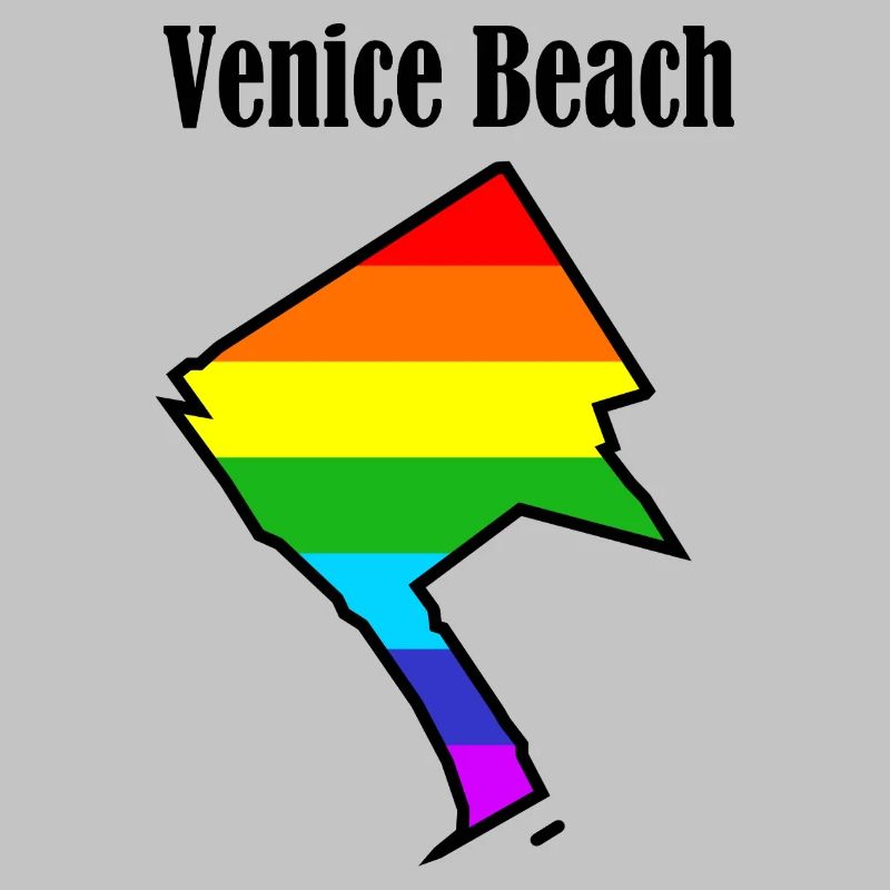 Venice Beach L.A. Regenbogen