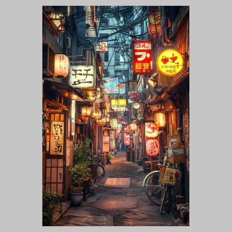Nuit de Tokyo Lueur
