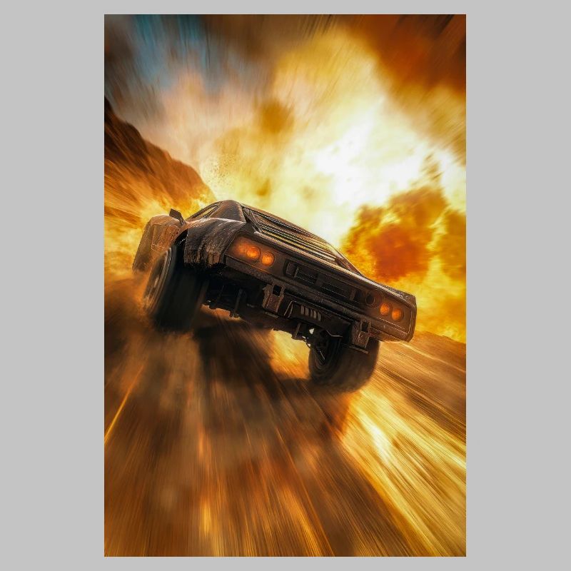 Muscle Car dans Firestorm Drift