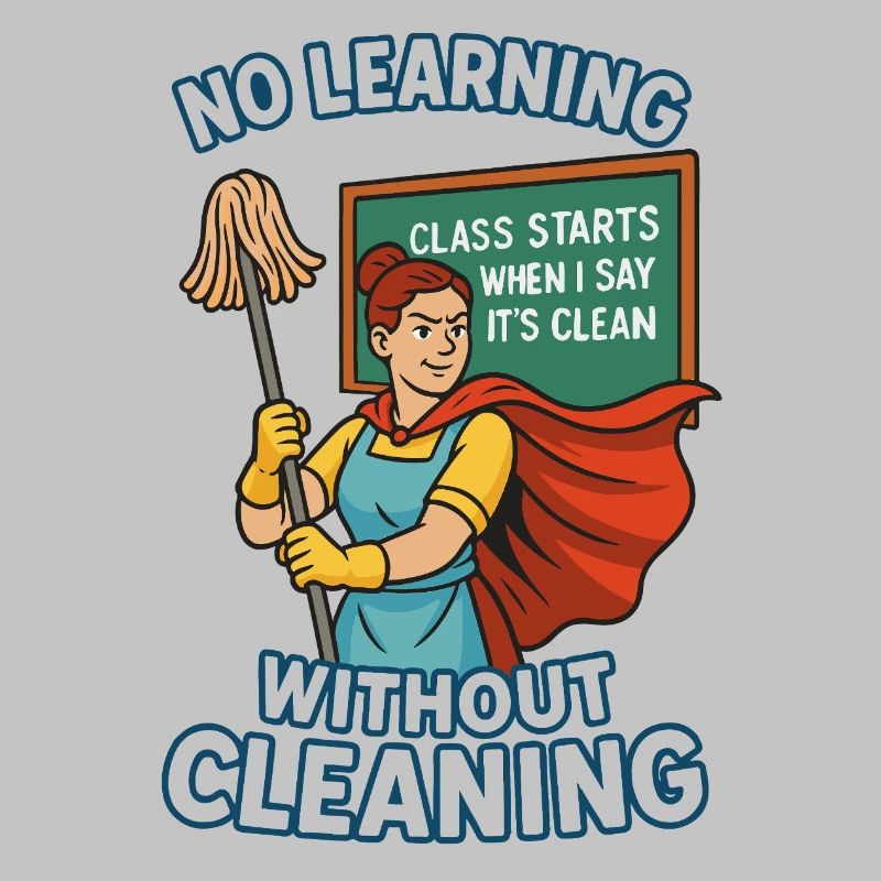 Pas d’apprentissage sans propreté – Super-héroïne