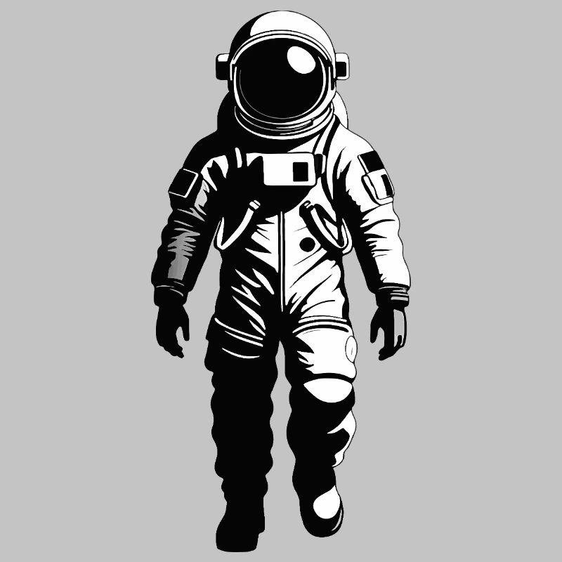 Astronaut - Beruf Design Sticker