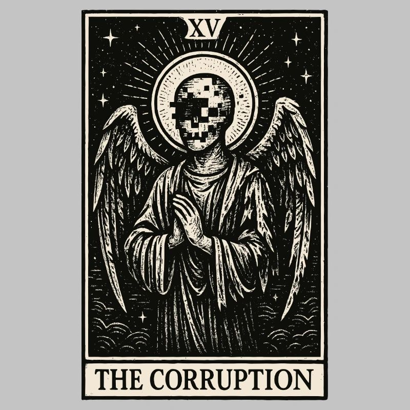 Tarot-Datenhortung: Der Engel der Verderbnis