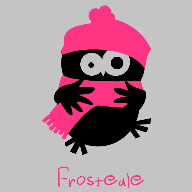 Eine Eule // Frosteule