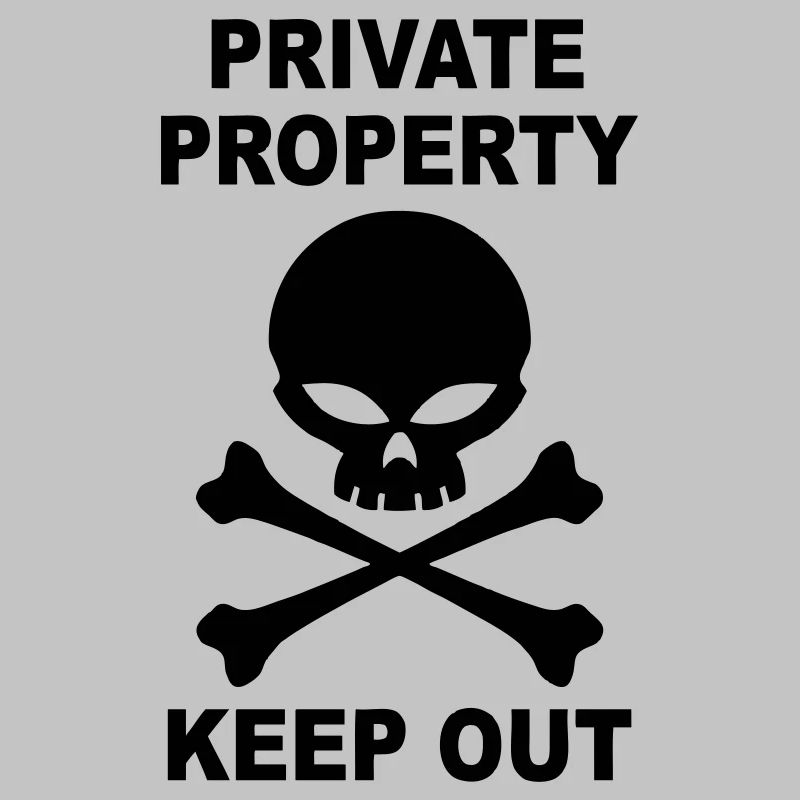 private property keep out