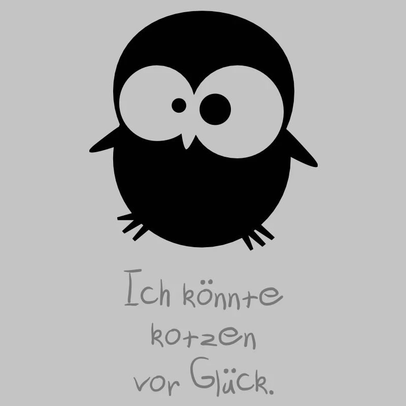 Eine Eule // Ich könnte kotzen vor Glück.