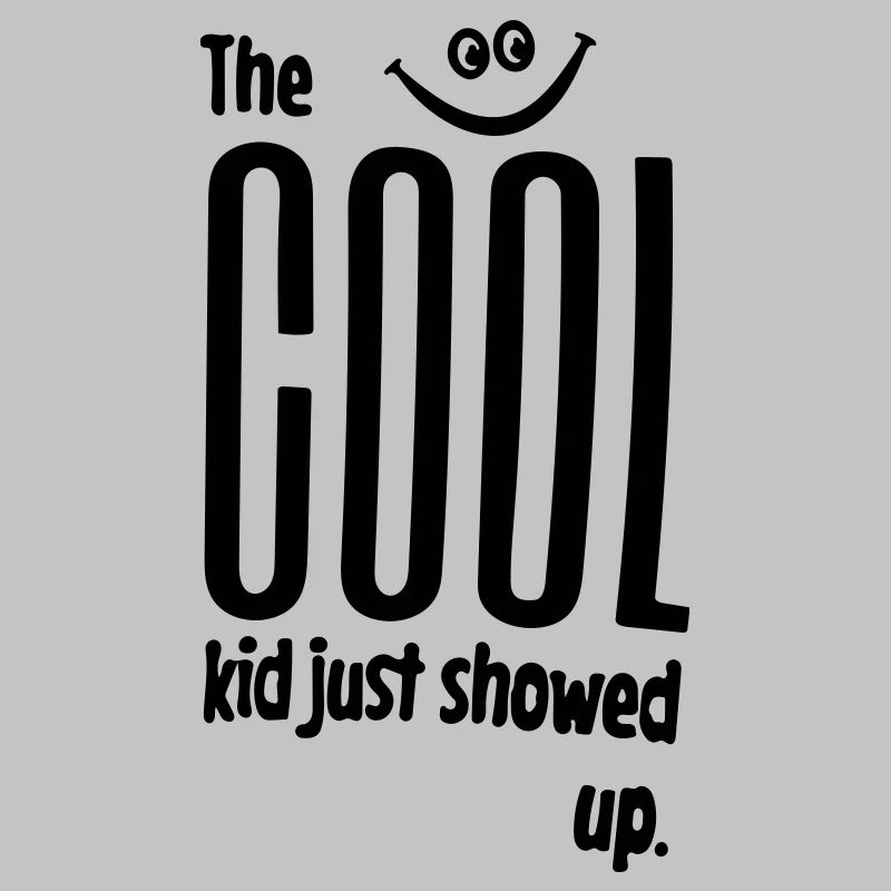 das coole Kind ist einfach aufgetaucht