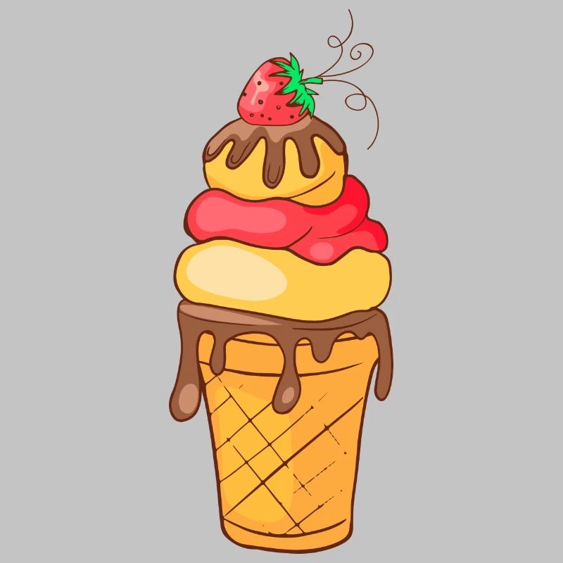 Eis Speiseeis Eiskrem Eiscreme Kugeleis Eisbecher