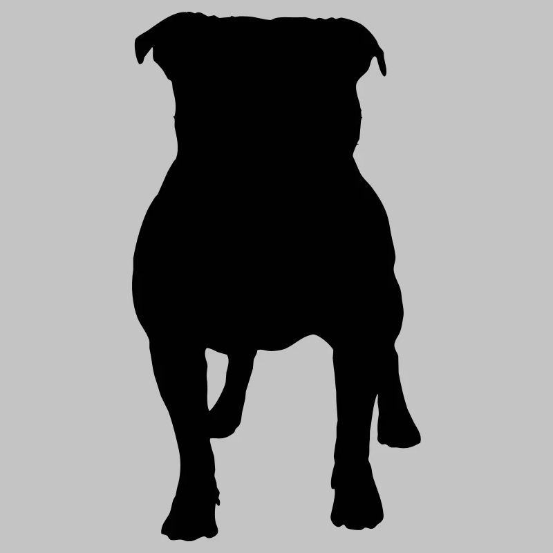 Vektor Hund Silhouette