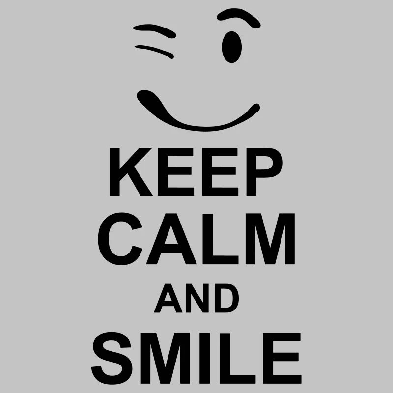 keep calm and smile kg10