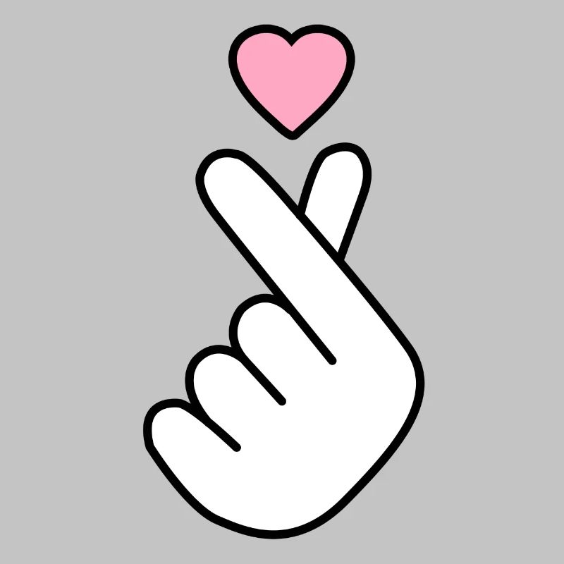 KPOP, KOREAN HEART SYMBOL