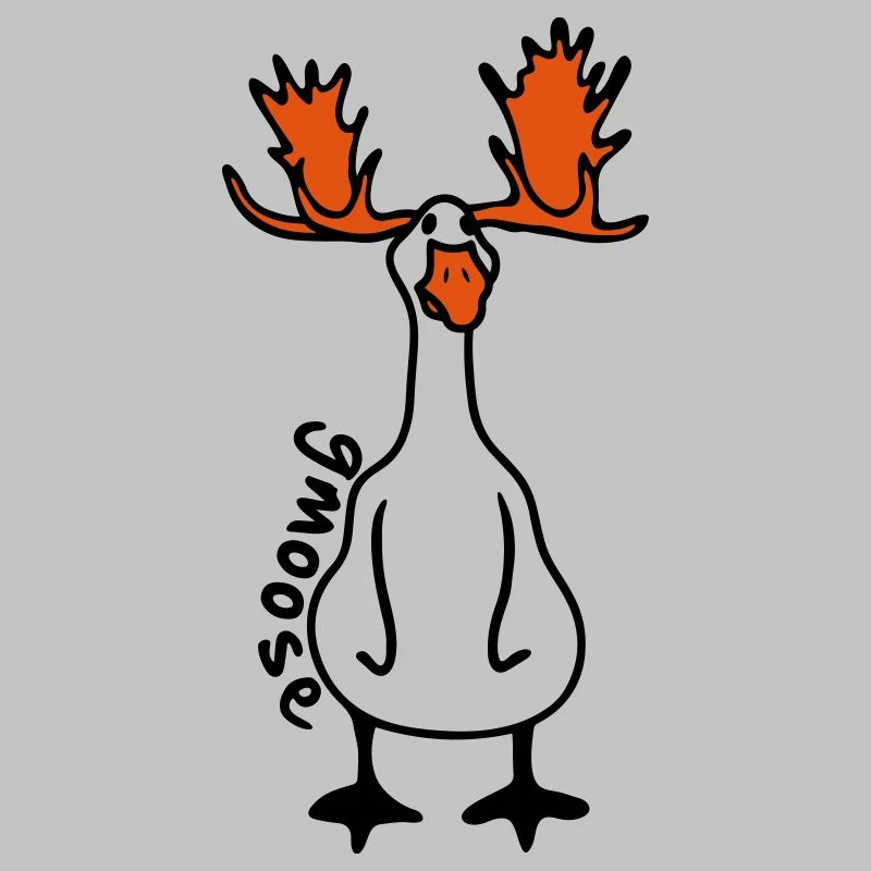 Gmoose, a goose like a moose