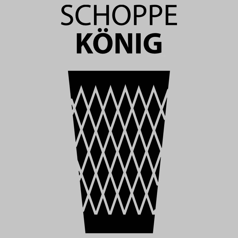 Schoppe König - Geripptes Schoppe Glas