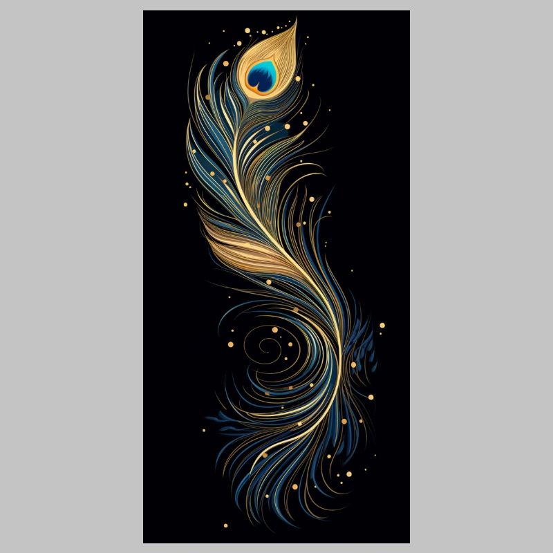 Golden Feather Peacock
