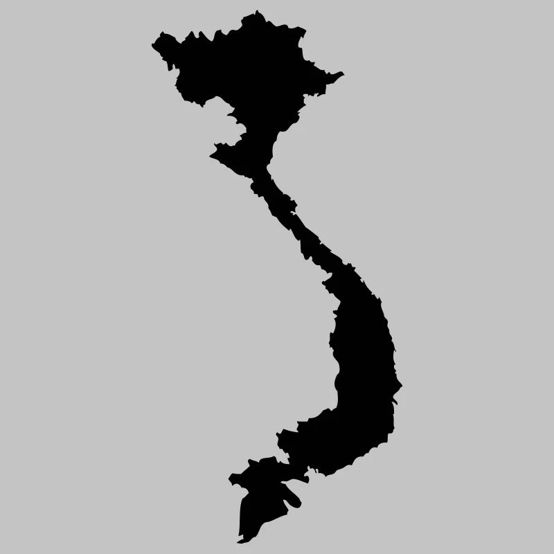 Carte du Vietnam