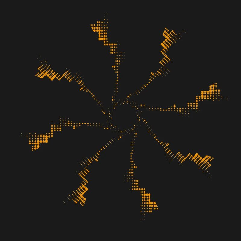 Pixel de feux d’artifice Éolienne gyroscopique