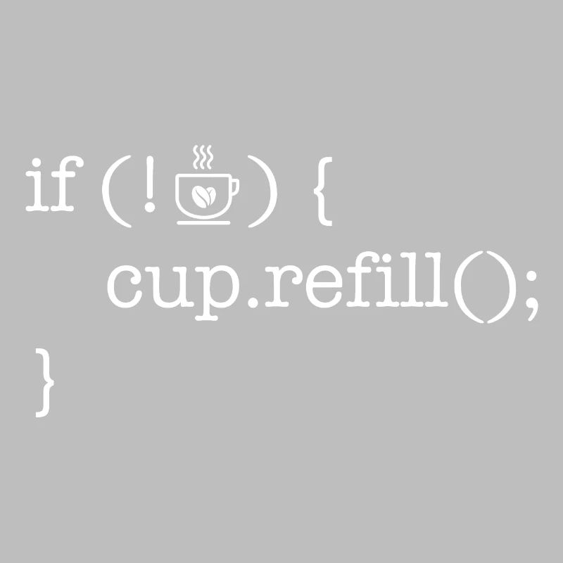 Chemise café pour programmeur amateur de code café