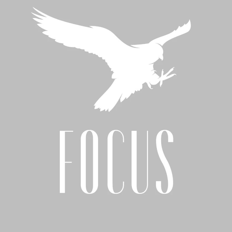 Focus Eagle Discipline Productivity Mentalité