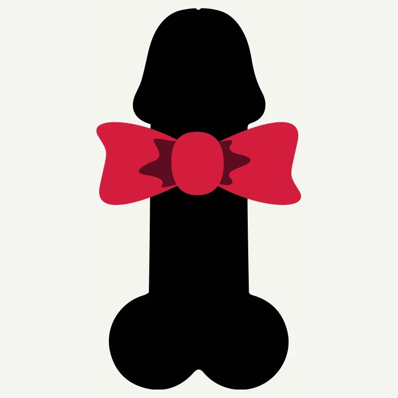 Bow cadeau de pénis, pénis Sir