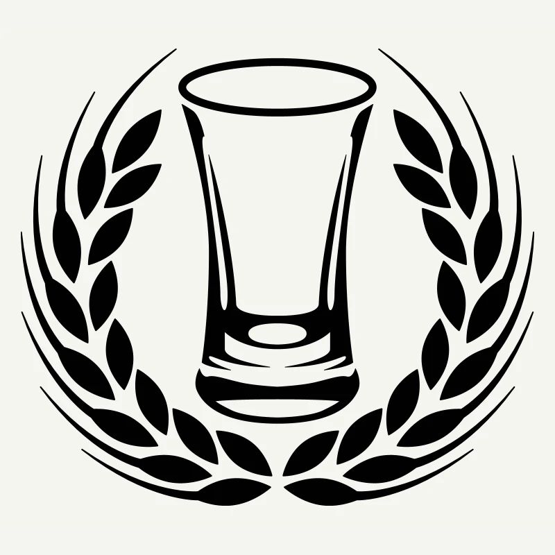 Schnaps Ähre Kranz
