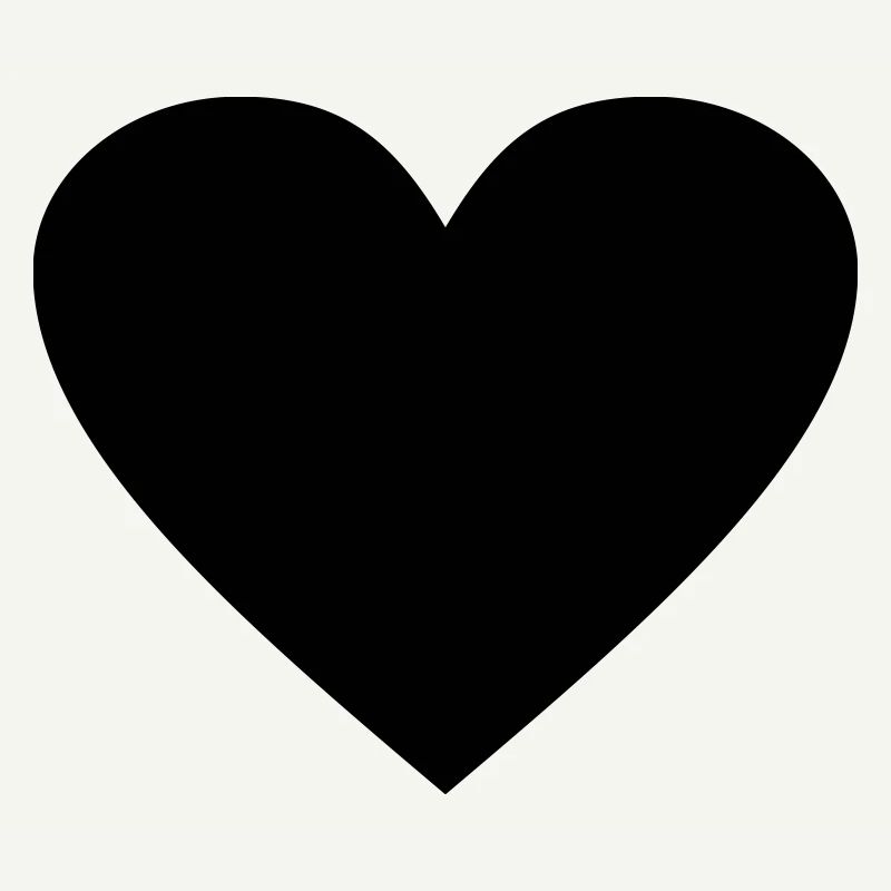 Cœur noir Awesomeelement
