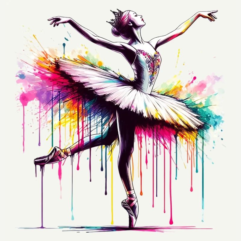 Danseuse de ballet avec tutu
