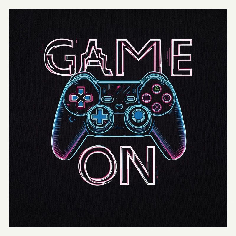 Neon Gaming Controller Design