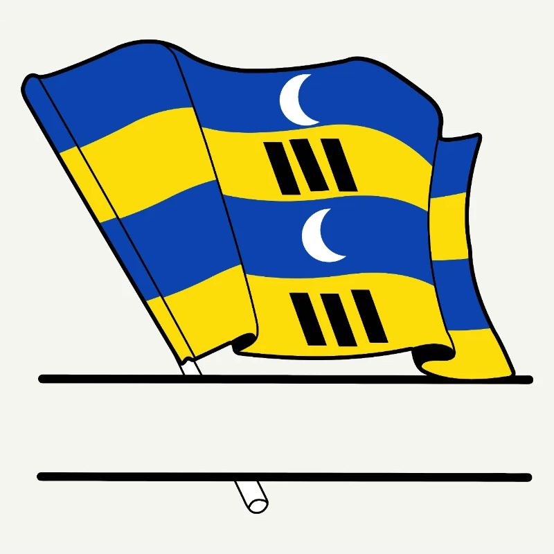 Drapeau Ameland – Conception sur mesure de l’île