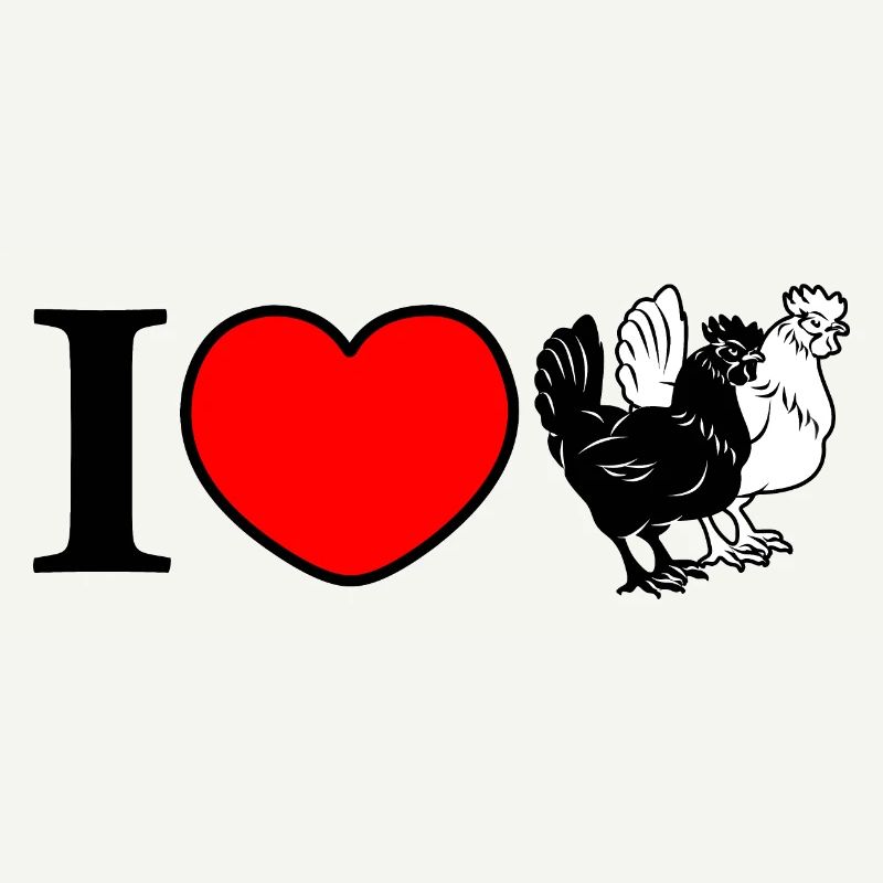J’adore les poulets