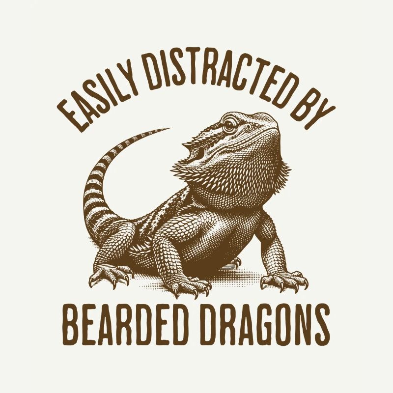 Facilement distrait par les dragons barbus