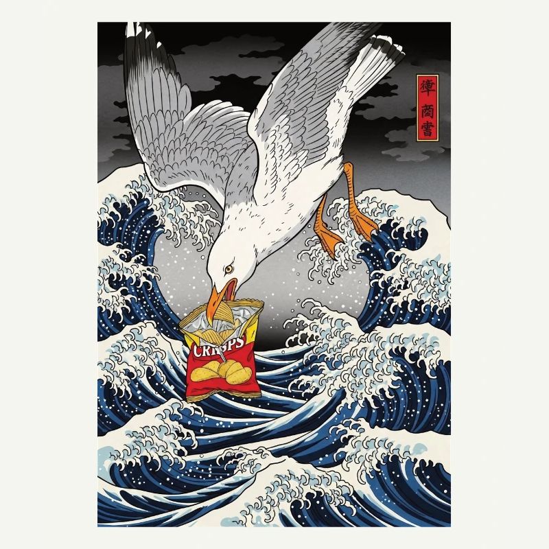Seagulls Steals Chips Funny