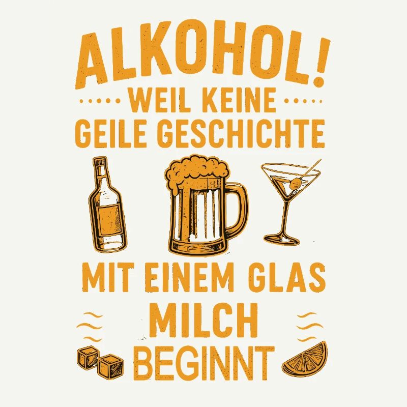 Conception de boisson humoristique avec thème de l’alcool