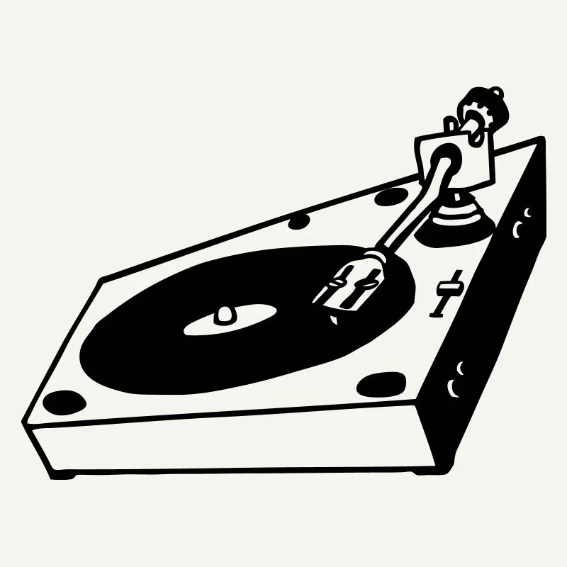 DJ turntable