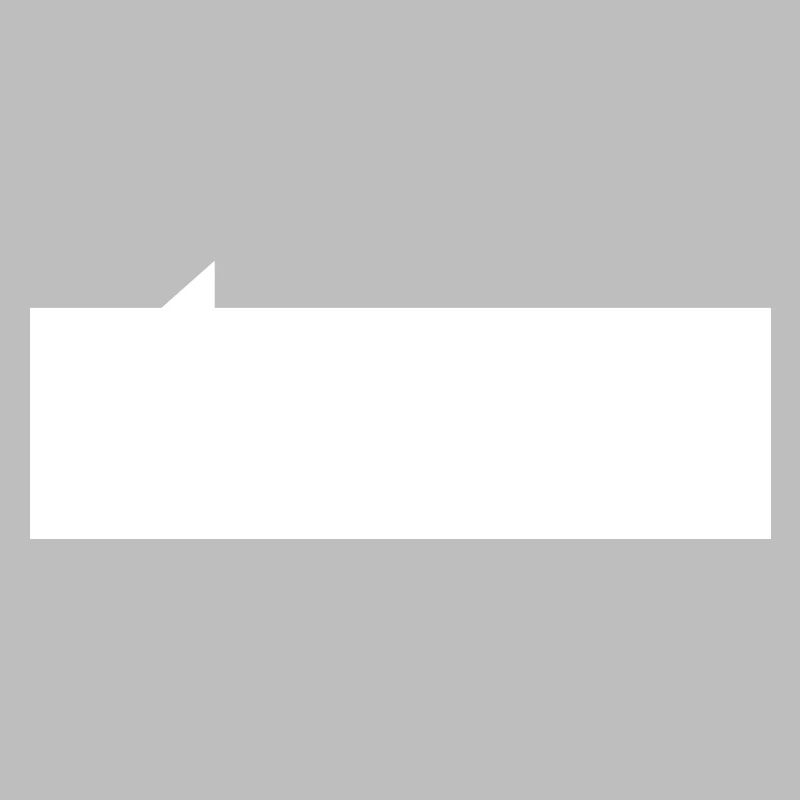 Speech bubble rectangle