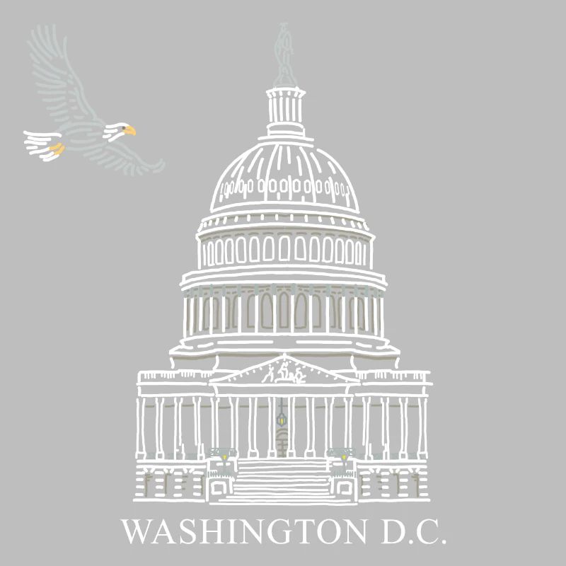 Washington D.C., Capitol Structure, Bald Eagle