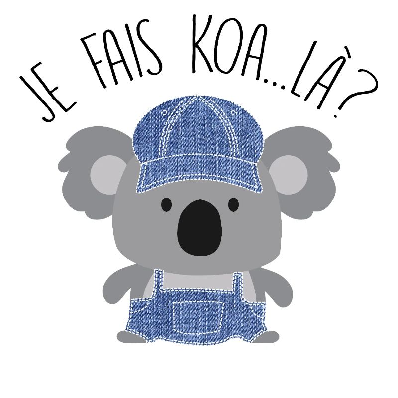 Koala Style Denim Casual