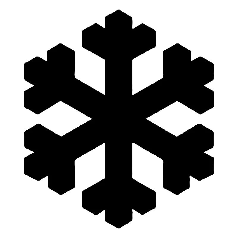 Snowflake black