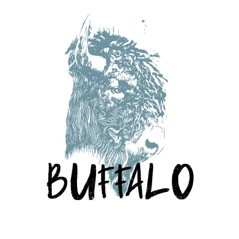 Portrait de bison d'amérique