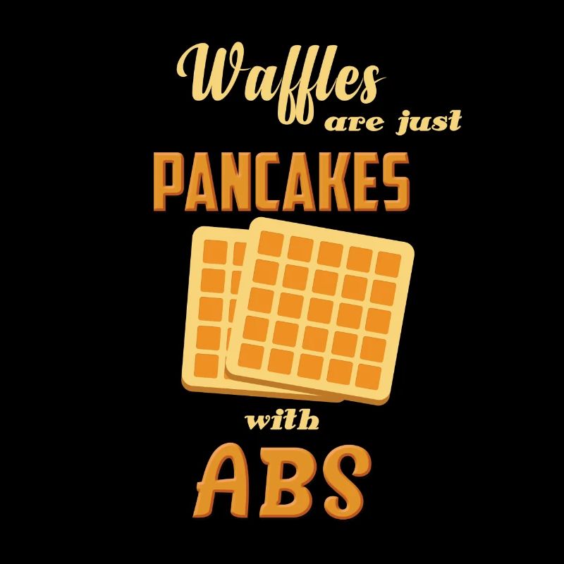 WAFFLE SONT JUSTE AVEC ABS Pancakes