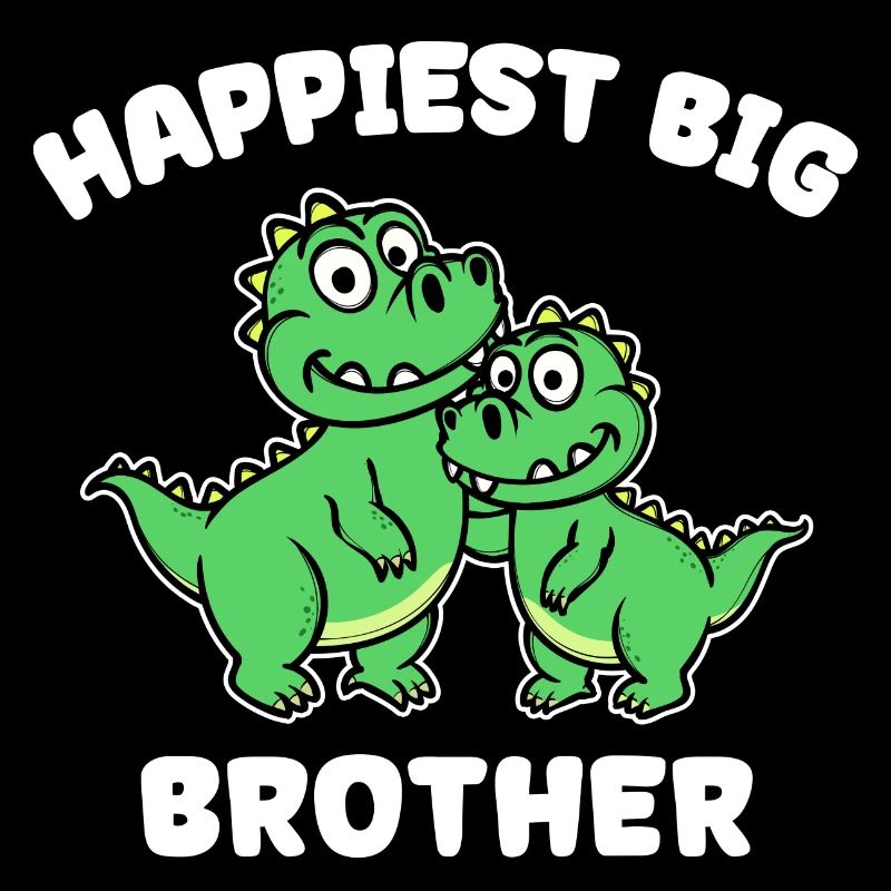 Sibling Love Dino Statement Big Brother